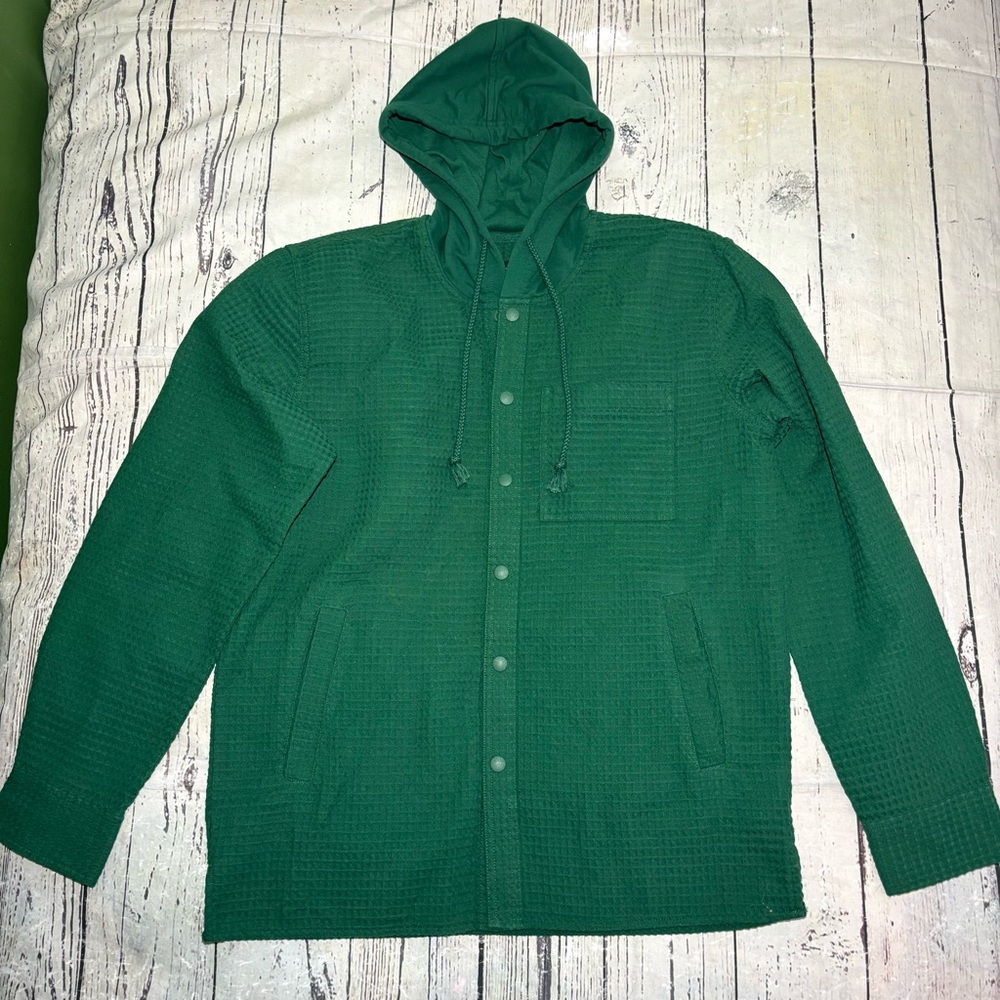 Original Use Green Hooded Jacket